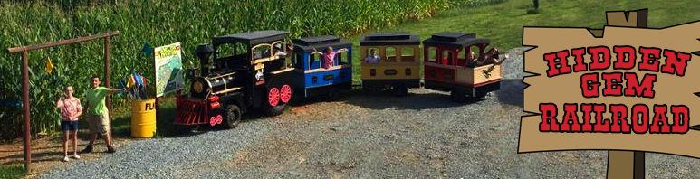 Hidden Gem Railroad - Trackless Train Ride